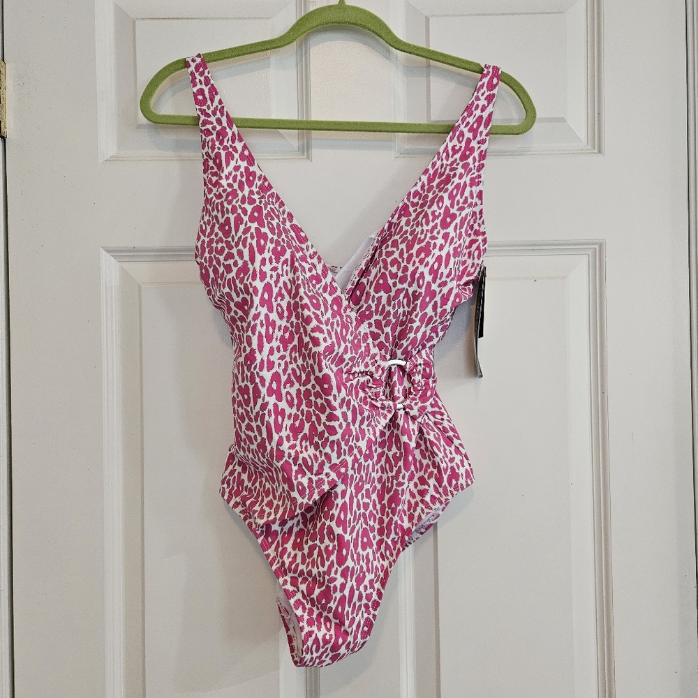 BN Pink Leopard Print Swimsuit